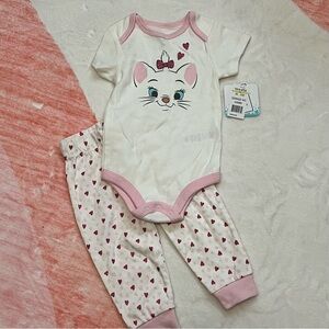 Disney Aristocats Bodysuit and Pants
